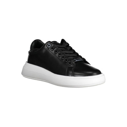 Calvin Klein Nero Pelle Donna Sneaker