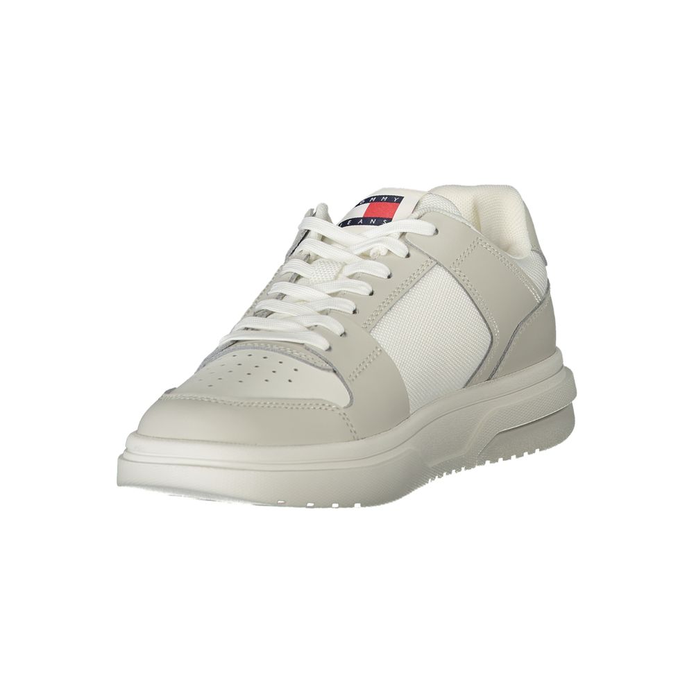 Tommy Hilfiger White Leather Women Sneaker