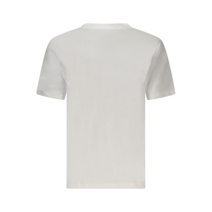 Calvin Klein White Cotton Tops & T-Shirt