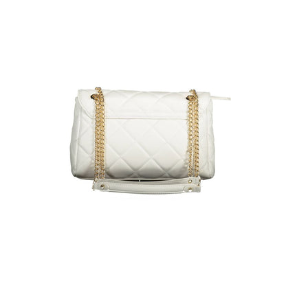 Mario Valentino White Polyethylene Handbag