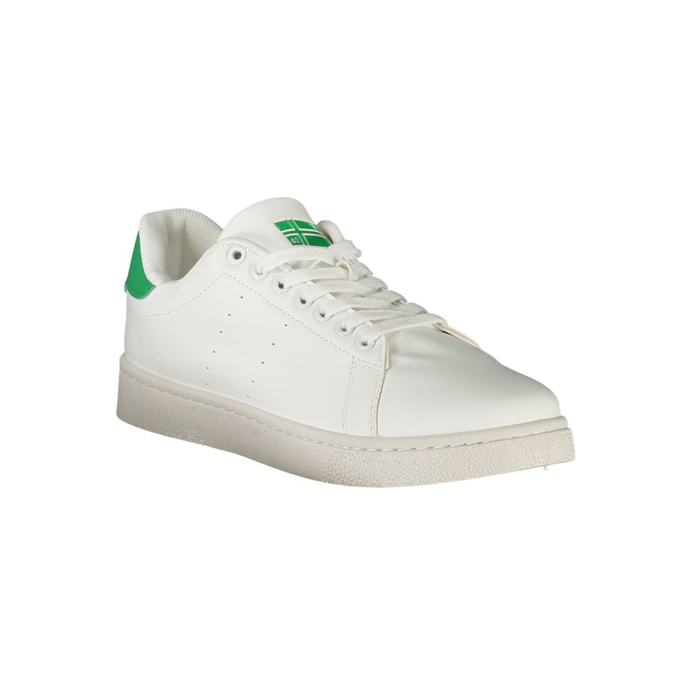 Norway 1963 White Polyester Men Sneakers