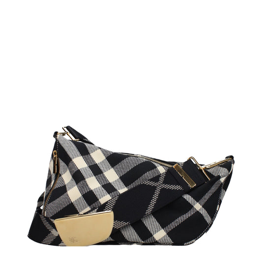 Burberry Black Fabric Crossbody Bags