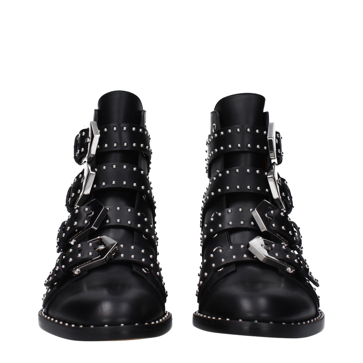 Givenchy Black Leather Ankle Boots