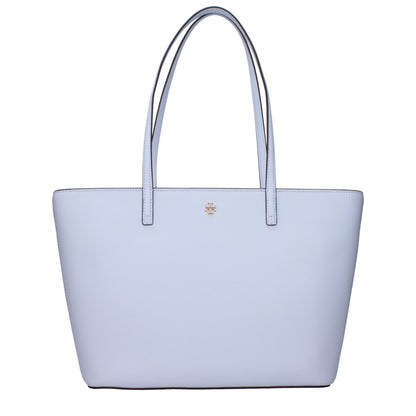Tory Burch Light Blue Leather Shoulder Bags