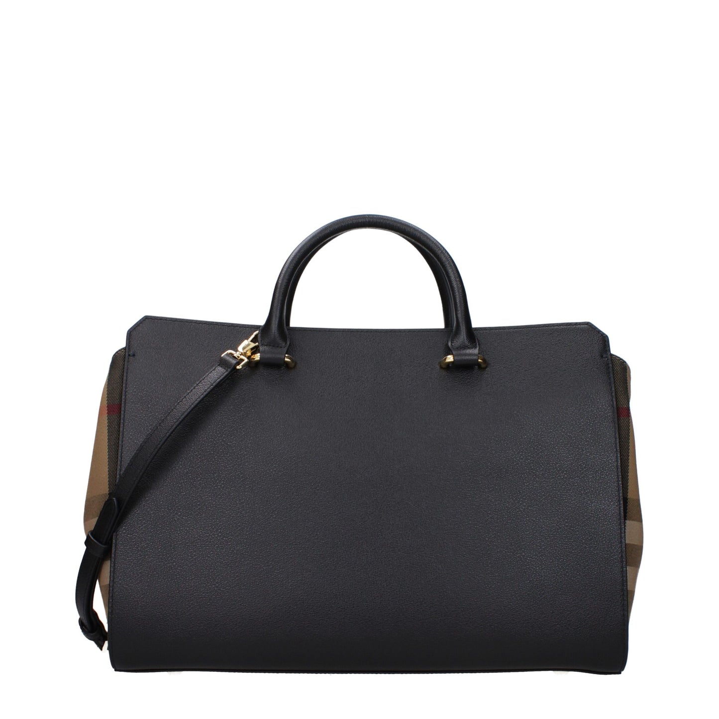 Burberry Black Leather Handbags