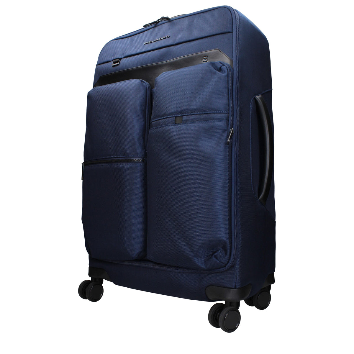 Piquadro Blue Fabric Luggage And Travel