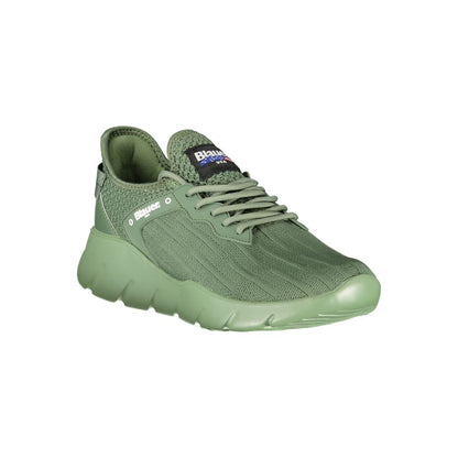 Blauer Green Polyester Men Sneakers