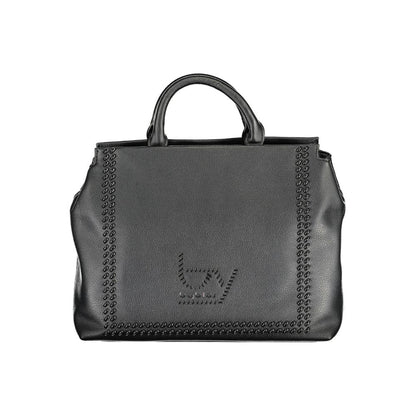 BYBLOS Black Polyurethane Women Handbag