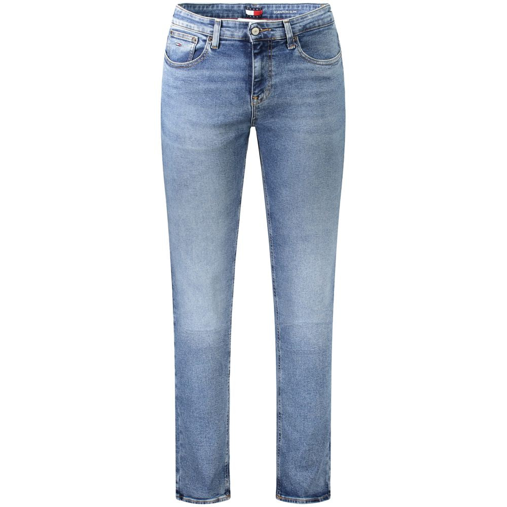 Tommy Hilfiger Blue Cotton Men Jeans