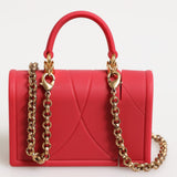 Dolce & Gabbana Red Silicone Devotion Heart Cover Bag Women Airpods Case