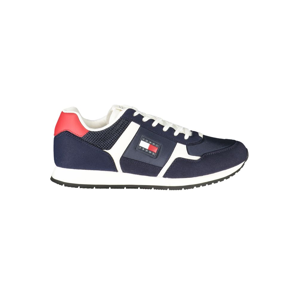 Tommy Hilfiger Blue Polyester Sneakers