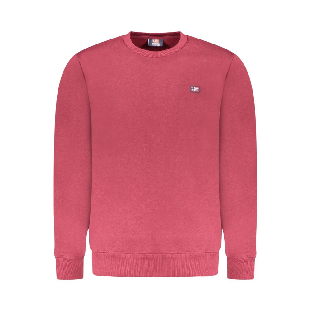 Norway 1963 Red Cotton Sweater