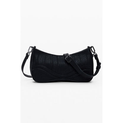 Desigual Black Polyethylene Handbag