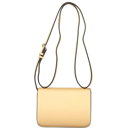 Mario Valentino Beige Polyurethane Womens Bag for Chic and Versatile Looks