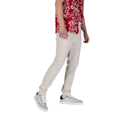 Tommy Hilfiger Jeans Beige Cotton Skinny Pant