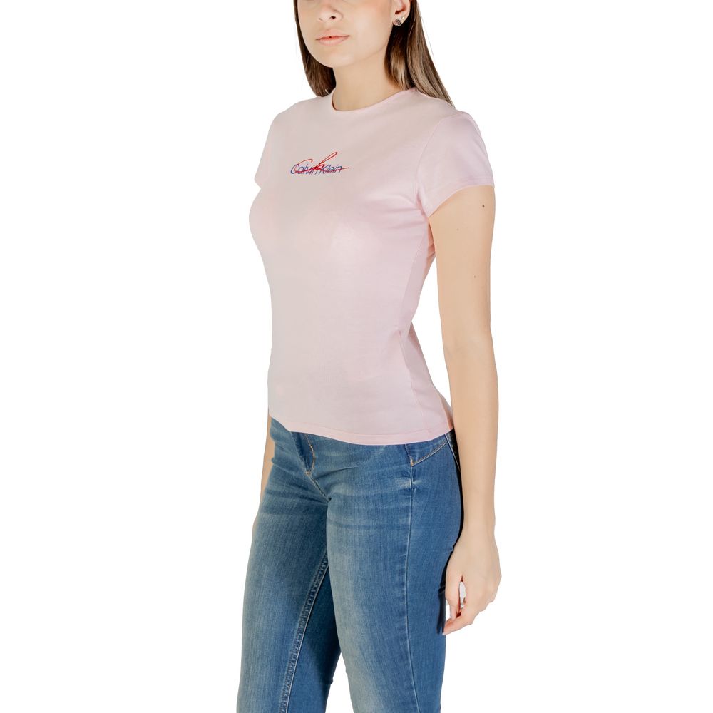 Calvin Klein Jeans Multicolor Recycled Cotton T-Shirt