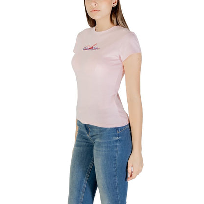Calvin Klein Jeans Multicolor Recycled Cotton T-Shirt