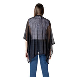 Liu Jo Black Polyacrylic Jackets & Coat