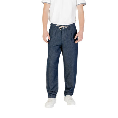 Replay Blue Cotton Pant