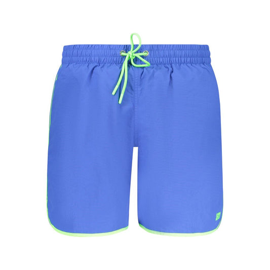 Norway 1963 Blu Poliammide Men's Swim Boxer