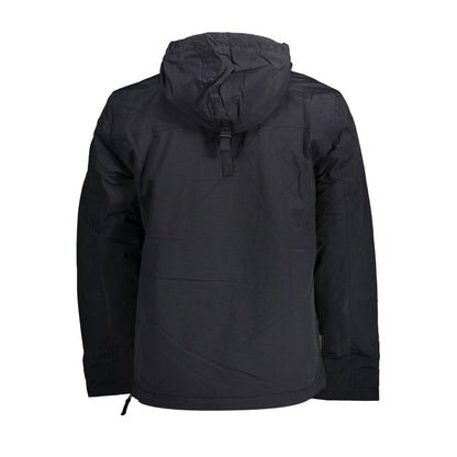 Napapijri Black Polyamide Jackets & Coat