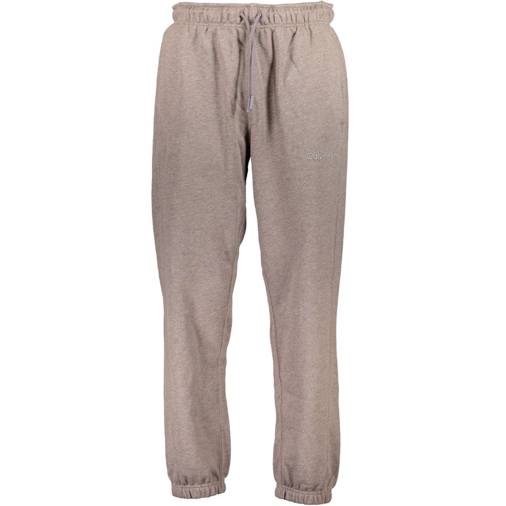 Calvin Klein Brown Cotton Pant