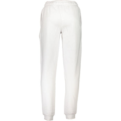 Cavalli Class White Cotton Pant