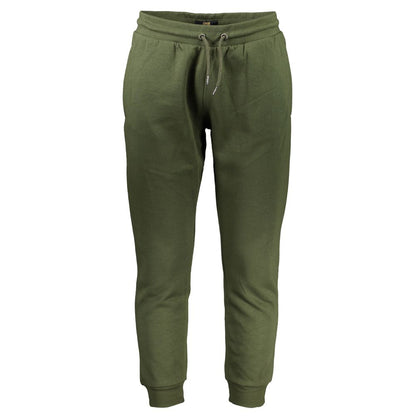 Cavalli Class Green Cotton Pant