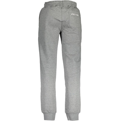 La Martina Gray Cotton Men's Sweatpants