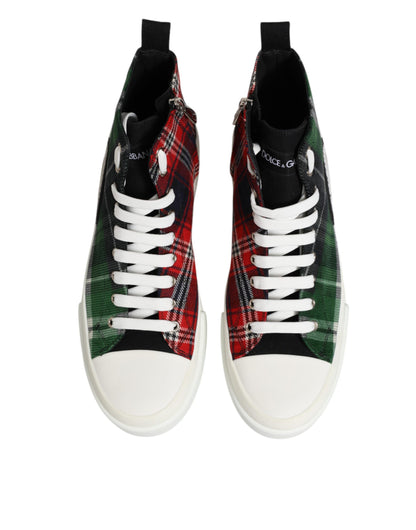 Dolce & Gabbana high-top sneakers til mænd – flerfarvet