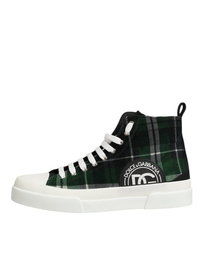 Dolce & Gabbana high-top sneakers til mænd – flerfarvet