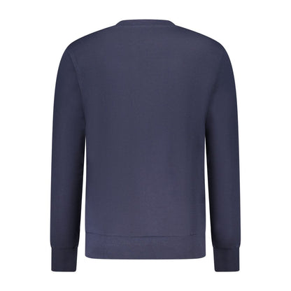 North Sails Blue Cotton Men's Sweatshirt