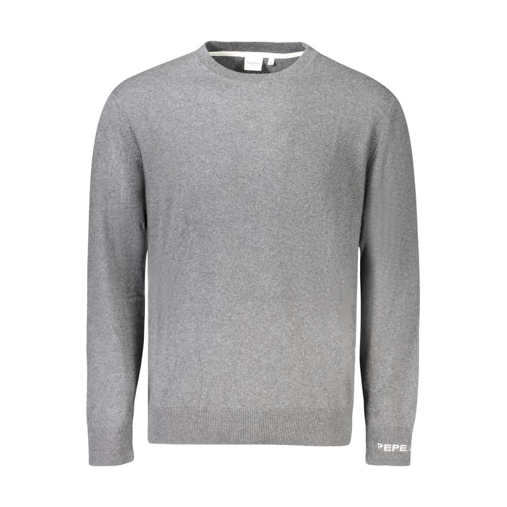 Pepe Jeans Gray Cotton Sweater
