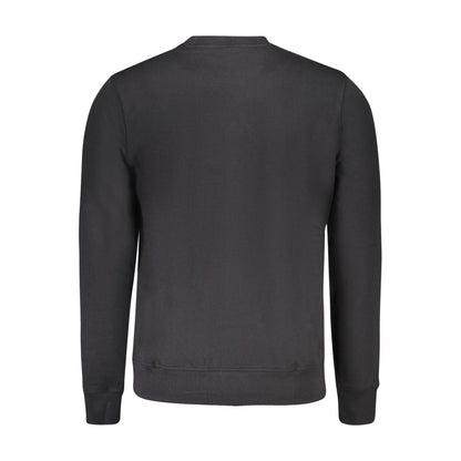North Sails Black Cotton Sweatshirt