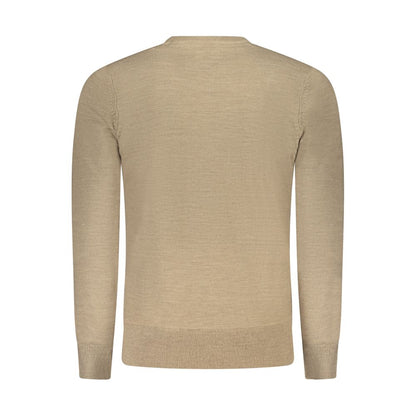 North Sails Brown Nylon Sweater