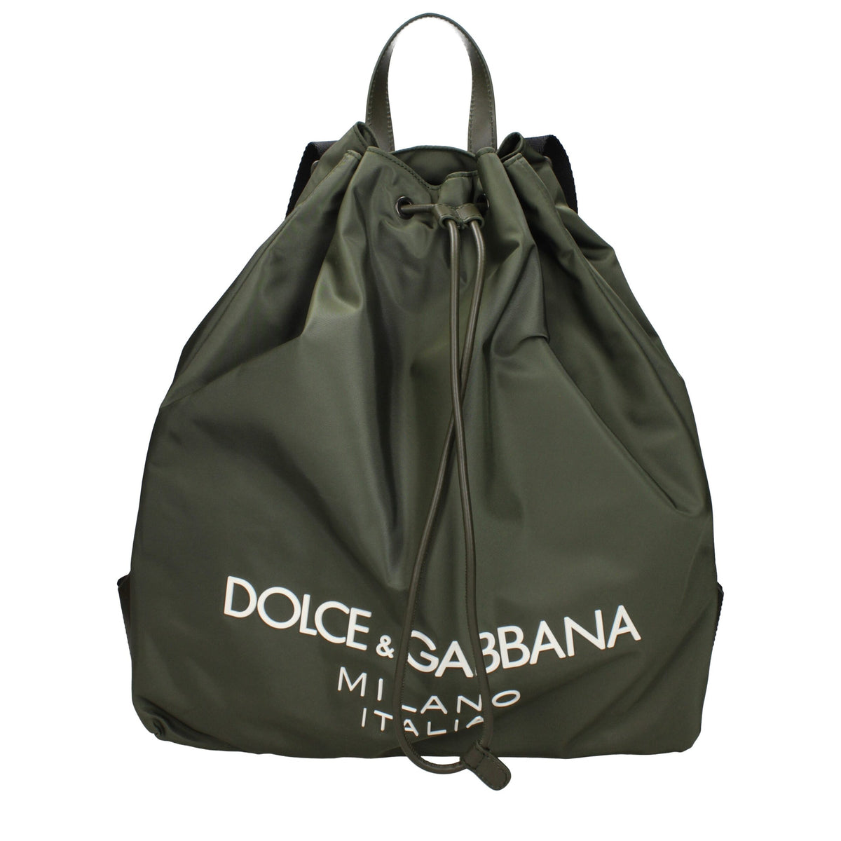 Dolce & Gabbana Green Nylon Backpack