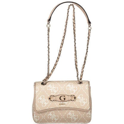 Guess Jeans Rosa Poliuretano Women Shoulder Bag