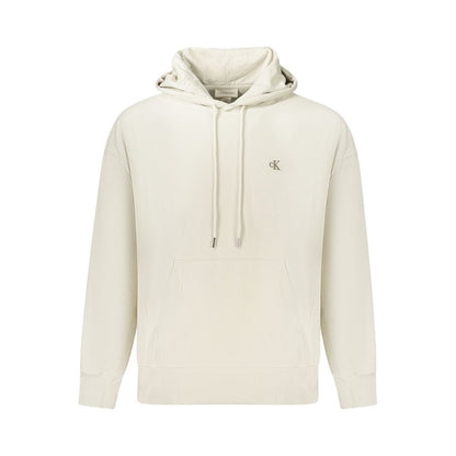 Calvin Klein Beige Cotton Men's Hoodie