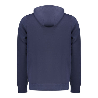 Norway 1963 Blue Cotton Men's Hooded Sweatshirt