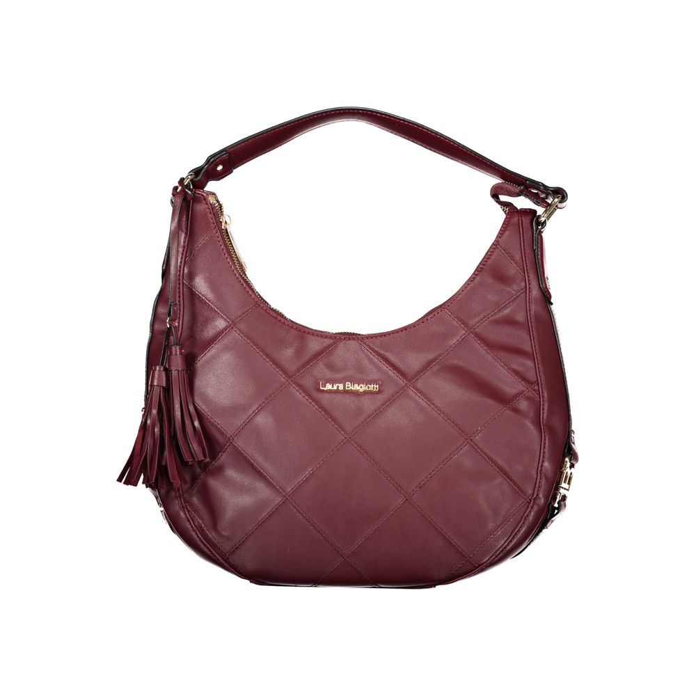 Laura Biagiotti Red Pvc Handbag