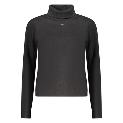 Tommy Hilfiger Black Cotton Women Sweater