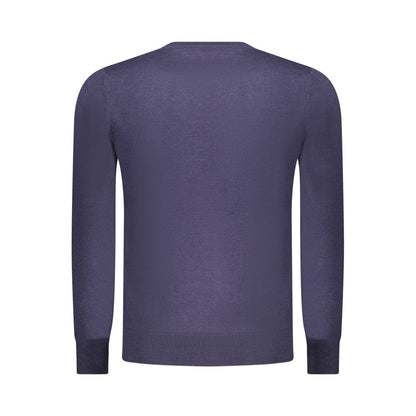 Rifle Blue Wool Men Sweater