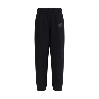Alexander Wang Black Cotton Joggers (Workout Pants)