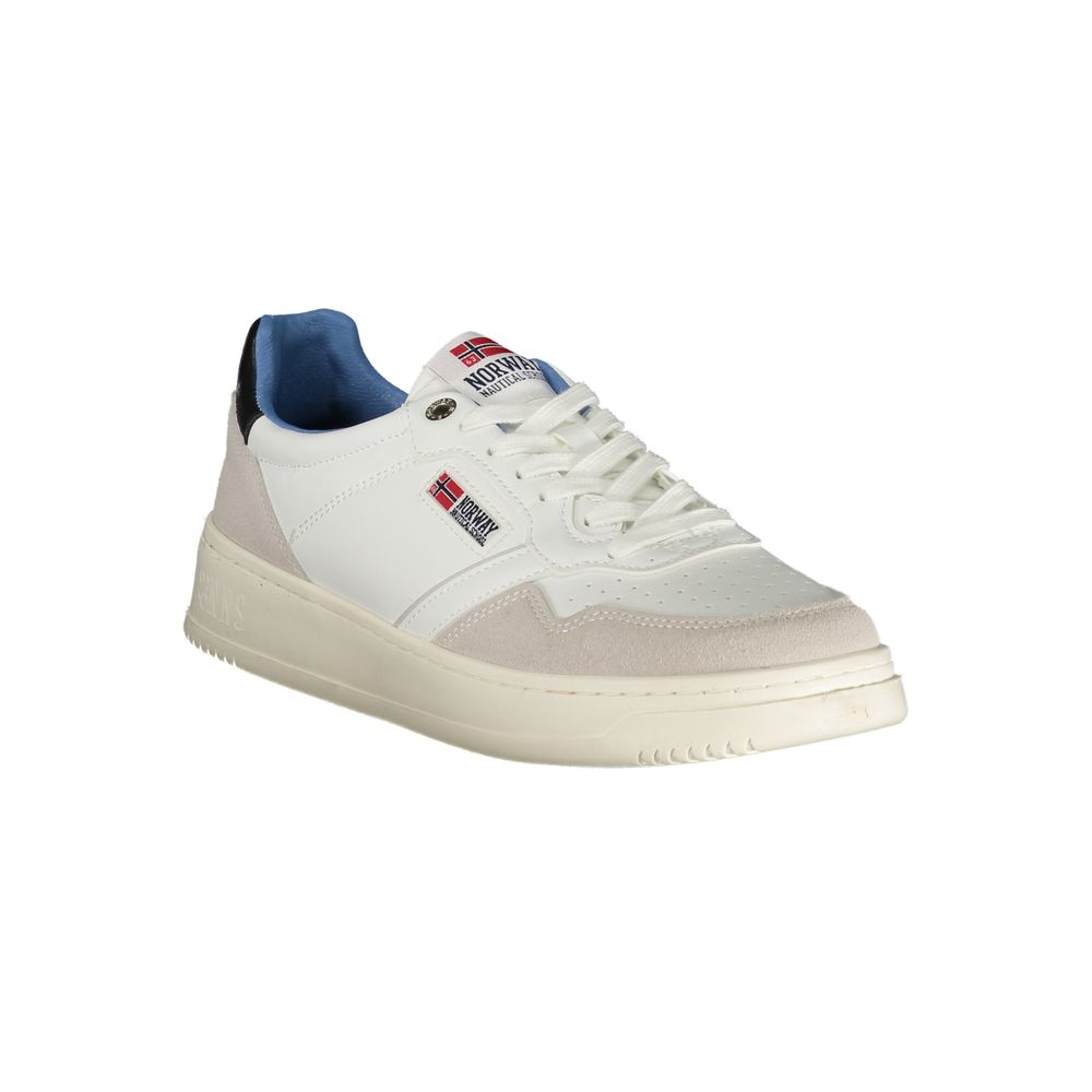 Norway 1963 Bianco Polyurethane Men Sneaker