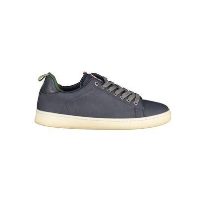 Norway 1963 Blue Polyurethane Men Sneakers