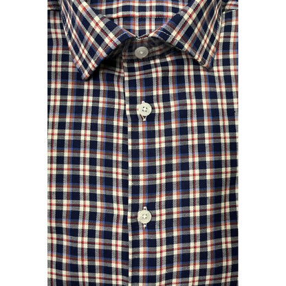 Baldinini Trend Multicolor Cotton Men Shirt