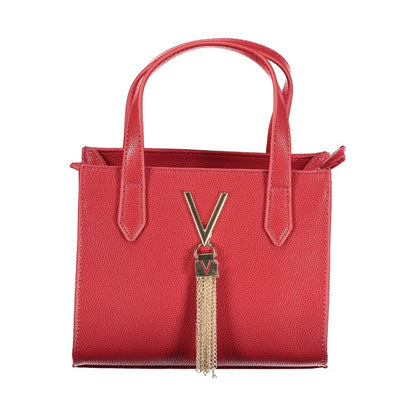 Mario Valentino Red Polyurethane Women Handbag