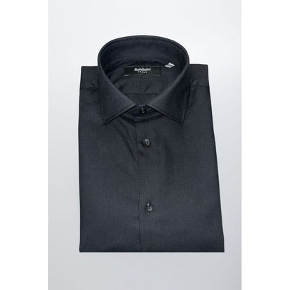 Baldinini Trend slim fit-skjorte til mænd – sort
