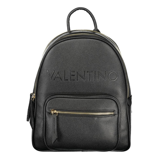 Mario Valentino Nero Poliuretano Women Backpack