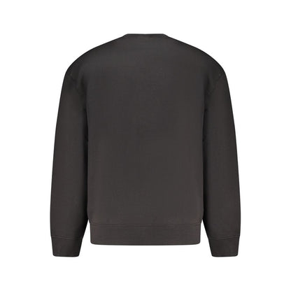 Calvin Klein Black Cotton Men's Sweatshirt